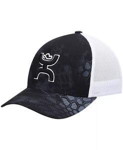 Мужская черно-белая кепка Bass Trucker Snapback Hooey