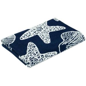 Пляжное полотенце Zollner 00000350, 90x1x180 см, темно-синий