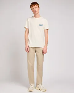 Обычные мужские брюки чинос бежевого цвета Lee, бежевый