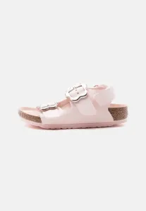 Детские узкие сандалии milano с цветочной пряжкой Birkenstock, Light Rose
