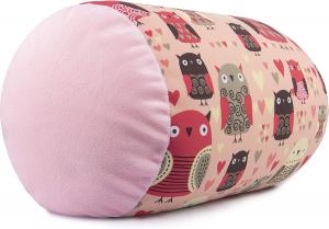 Deluxe Comfort Подушка Deluxe Comfort Squish Beads Mooshi с мягкими микрошариками Owl and Hearts