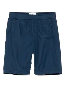 Шорты с нашивкой-логотипом Stone Island Junior, синий