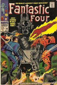 Fantastic Four #80 "1st Appearance Tomazooma (Robot) & Silent Fox" (MARVEL COMICS)
