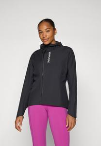 Куртка для бега TRAIL RAIN JACKET - Windbreaker NNormal, черный