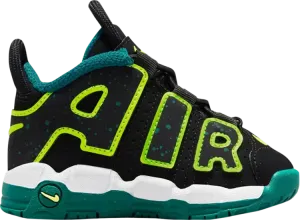 Кроссовки Air More Uptempo TD 'Black Geode Teal', черный