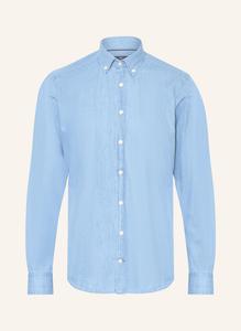 Рубашка классического кроя в стиле джинсов Strokesman'S, синий