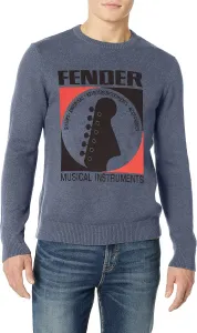 Свитер Lucky Brand с длинными рукавами и декором Fender