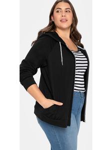 Блейзер sheego, черный