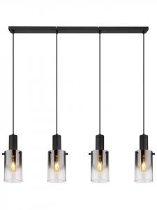 Globo lighting Подвесной светильник "Флорентина" в черно-сером цвете - (Ш)102,5 см