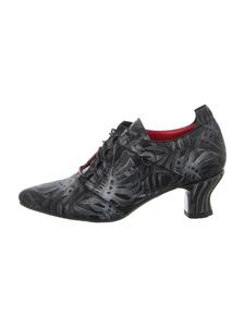 Туфли на шнуровке черного цвета SIMEN