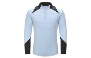 Утепленный спортивный свитшот мужской KELME, светло-голубой