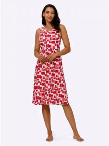 Летнее платье с принтом цвета шампанского Sieh an!