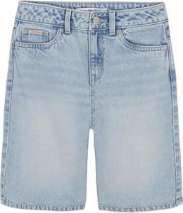 Джинсовые шорты Calvin Klein для девочек со средней посадкой и стилем бермуды, Dusk Wash