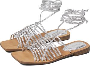 GUESS Rayana сандалии на шнуровке, Silver 040