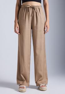 Брюки LINEN BLEND Even&Odd by Zalando, серо-коричневый