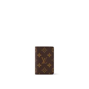 Карманный органайзер Louis Vuitton, коричневый