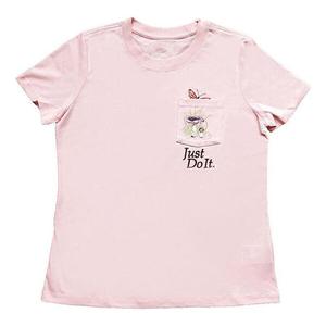 Футболка (WMNS) AS W Nike Sportswear Tee REG SS PKT NATURE Orange PEARL, оранжевый