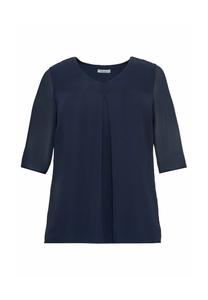 Многослойная туника из шифона sheego, цвет Marine