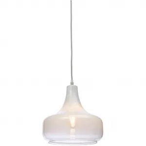 Подвесной светильник REYKJAVIK E27 теплый белый стекло с градиентом цвета It'S About Romi, белый