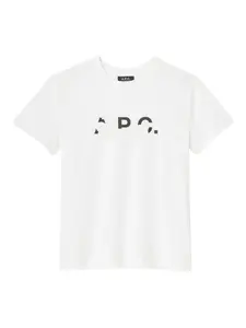 Футболка с логотипом A.P.C., белый
