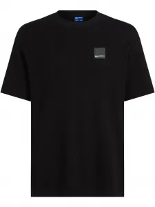 Футболка фактурной вязки Karl Lagerfeld Jeans, черный