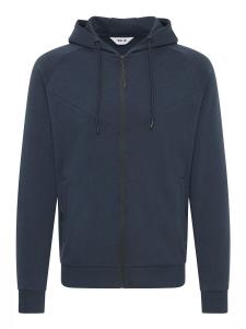 Худи с капюшоном на молнии !Solid Gelbert, Blue