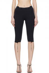 Укороченные брюки-капри Vetements, черный