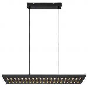 Подвесной светильник LED DOLORES LED-модуль 1 шт. Теплый белый Подвесная лампа/люстра/гостиная/обеденный стол/элегантный Globo Lighting, черный