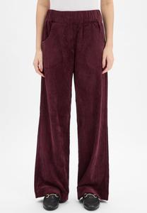 Брюки Marie Lund Trousers, Aubergine/Berry