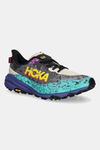 Женские кроссовки Hoka Speedgoat 4 из веганских материалов, мультиколор