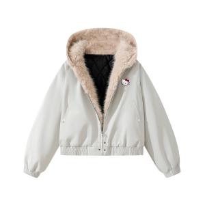 Hello Kitty Hello Kitty SS25 пуховик Unisex Sanrio, априкот
