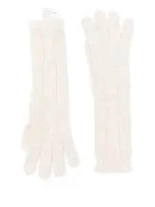 Перчатки с кабельной вязкой Gran Sasso, нейтральный