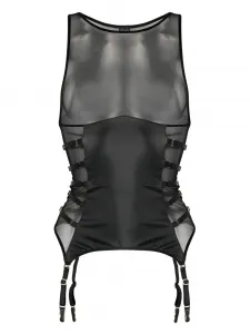 Топ без рукавов Chambre Noire Maison Close, черный