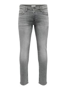 Узкие джинсы Only & Sons ONSLoom, Grey Denim