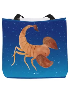 Шоппер Mr. & Mrs. Panda, цвет sternenhimmel blau