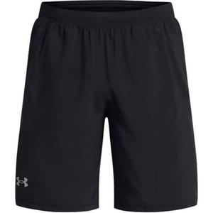 Запуск повседневных шорт для мужчин черного цвета Under Armour, черный