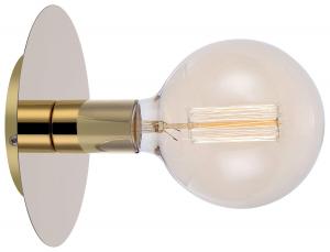 Потолочный светильник Markslöjd, 18x8,6x18 см, цвет латуни