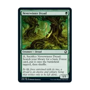 CCG Невервинтерская дриада (клавиша C), MTG - Adventures in the Forgotten Realms