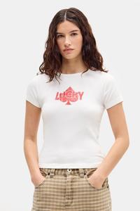 Футболка BDG Urban Outfitters LUCKY SPADE BABY, White