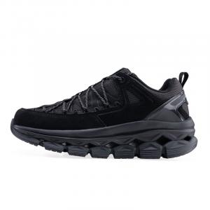 Aung San Амортизирующие, нескользящие, водонепроницаемые, низкие, повседневные туфли унисекс, черные