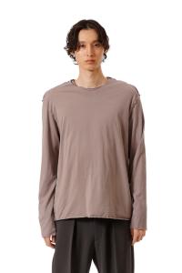 Джерси из хлопка пима, приталенный крой, многослойный, удлиненный/укороченный, крой и пошив.