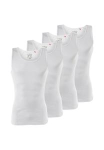 Комплект из 4-х пар нижней рубашки с двойной резинкой Mustang, белый