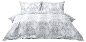 Пододеяльник Homescapes Set Toile De Jouy Muster 3tlg, серый - 230 х 220 см