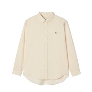 Мужская рубашка абрикосового цвета Apricot LACOSTE, Apricot