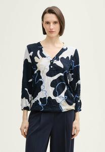 Топ с длинными рукавами TOM TAILOR, синий