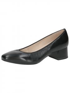 Туфли-лодочки из черной наппы Caprice