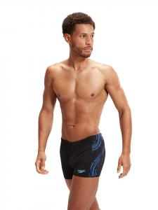 Speedo Плавки "Eco+ Tech" в черно-сине-светло-голубом цвете