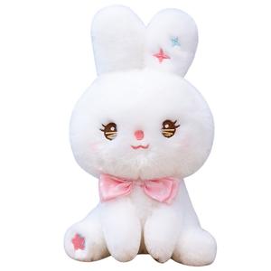 Звездные кролики плюшевые куклы высота 25см/35см Mocha duck, розовый