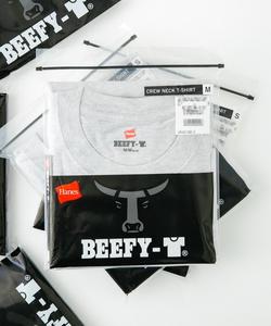 Футболка унисекс однотонная плотная Hanes Beefy, серый