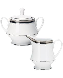Набор для сахара и сливок Austin Platinum Noritake, White
